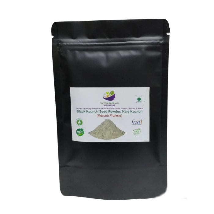 Kunjika Jadibooti Kaunch Beej Kala Churan Pouch of 100 GM