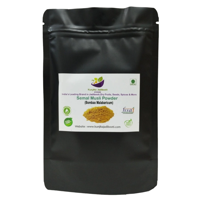 Kunjika Jadibooti Semal Musli Powder Pouch of 100 GM