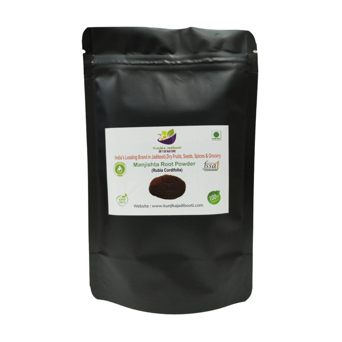 Kunjika Jadibooti Manjistha Root Dried Powder Pouch of 100 GM