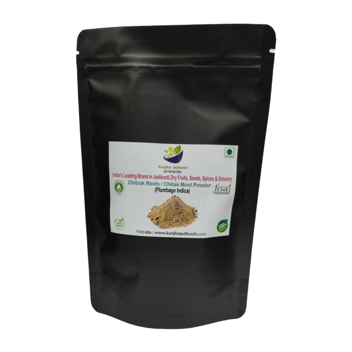 Kunjika Jadibooti Chitrak Mool Powder Pouch of 100 GM