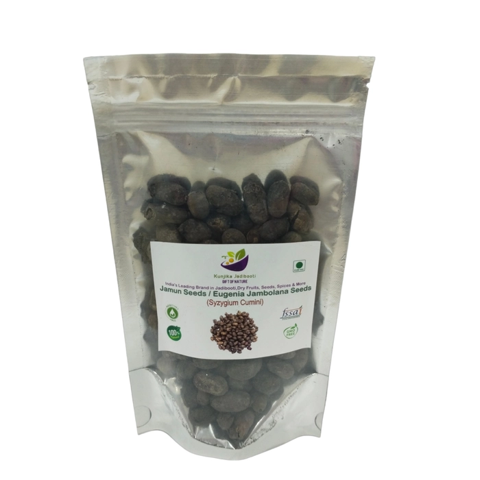 Kunjika Jadibooti Jamun Guthli Pouch of 100 GM