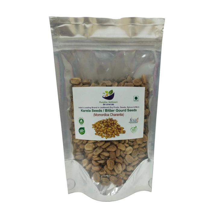 Kunjika Jadibooti Karela Seeds Pouch of 100 GM