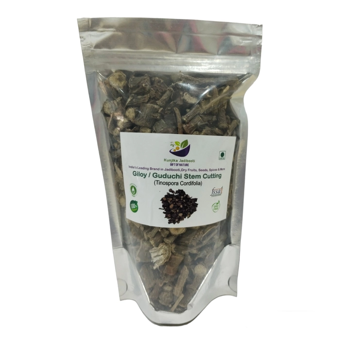 Kunjika Jadibooti Giloy Stem Cutting Pouch of 100 GM