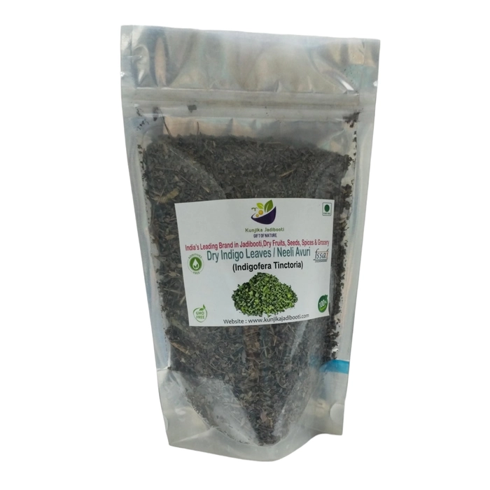 Kunjika Jadibooti Indigo Leaves Pouch of 100 GM