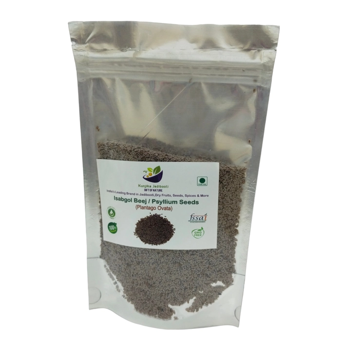 Kunjika Jadibooti Isabgol Beej Pouch of 100 GM