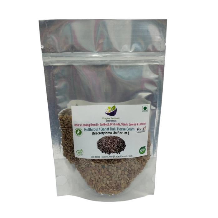 Kunjika Jadibooti Kulthi Dal Pouch of 100 GM