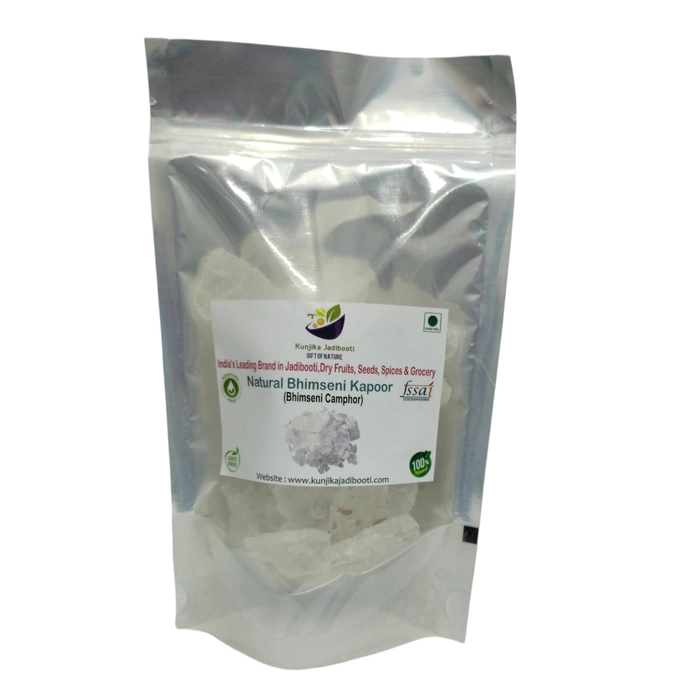 Kunjika Jadibooti Bhimseni Kapoor Pouch of 100 GM