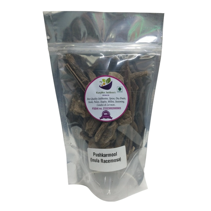 Kunjika Jadibooti Pushkarmool Roots Pouch of 100 GM