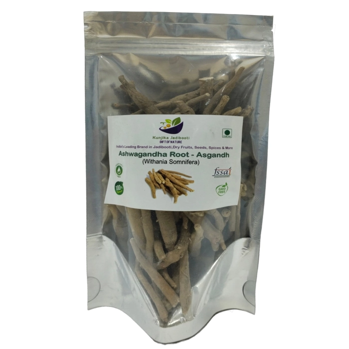 Kunjika Jadibooti Ashwagandha roots Pouch of 100 GM