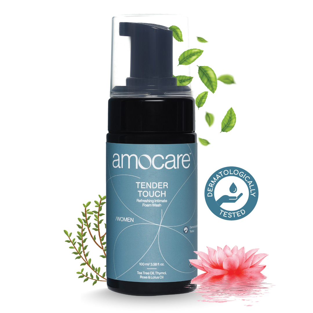 Amocare Foam Wash for Women pH Balanced Bottle of 100 ML