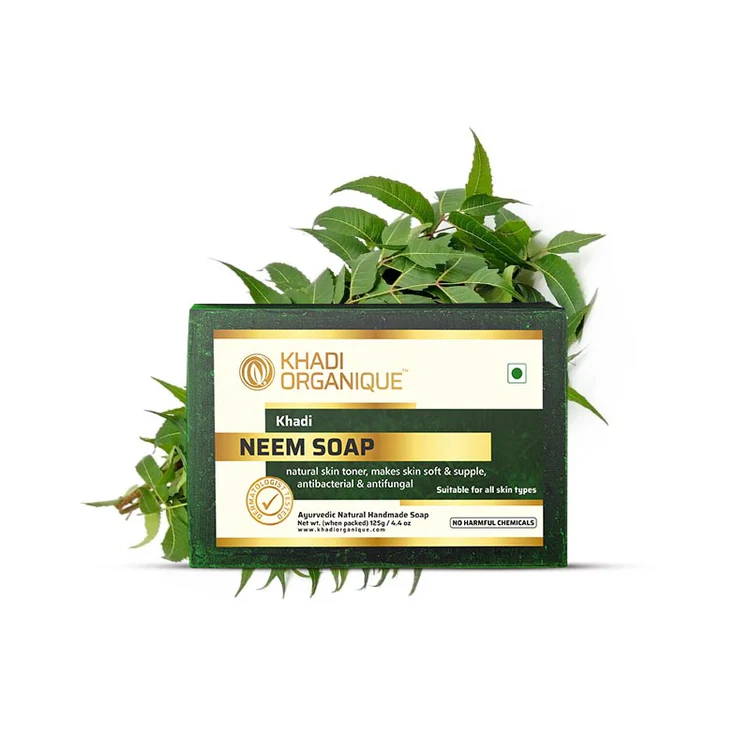 Khadi Organique Pure Neem Soap Box of 125 GM