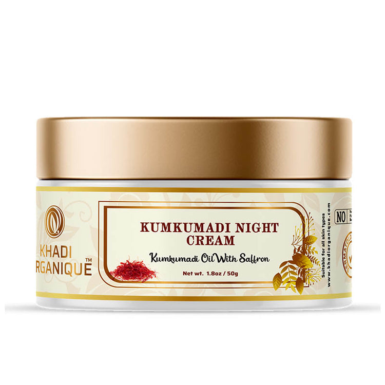 Khadi OrganiqueKUMKUMADI NIGHT CREAM Box of 50 GM