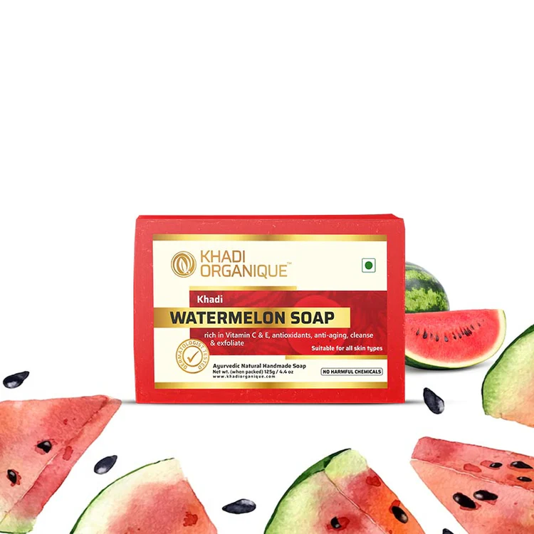Khadi Organique WATERMELON SOAP Box of 125 GM
