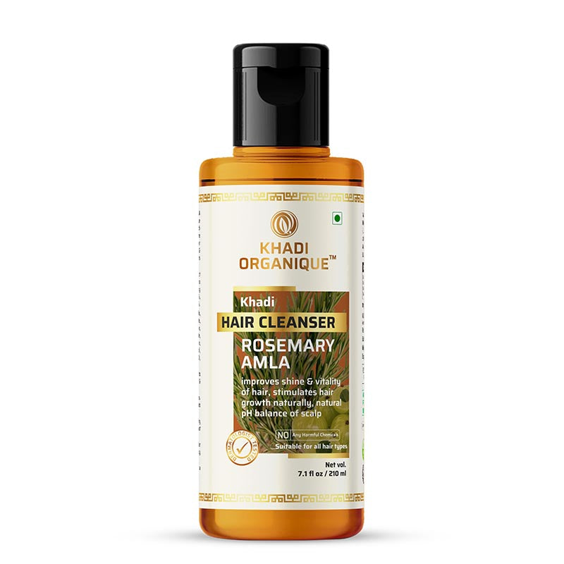 Khadi Organique Rose marry Amla Hair Cleanser Bottle of 210 ML