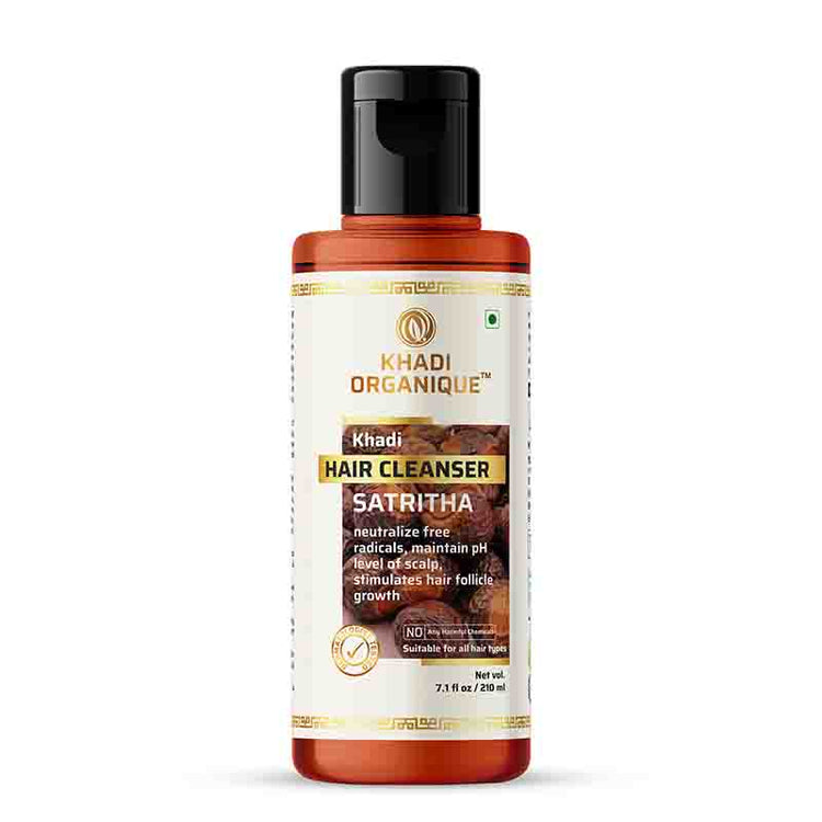 Khadi Organique Satritha Hair Cleanser Bottle of 210 ML