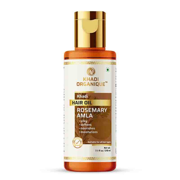 Khadi Organique Rose marry Amla Hair oil Bottle of 210 ML