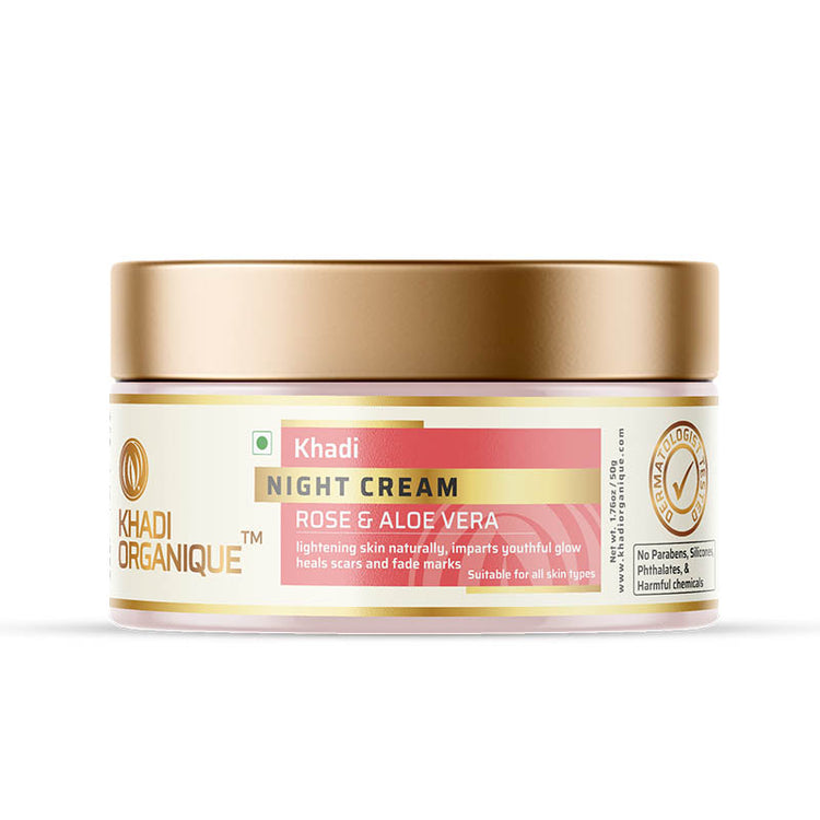 Khadi Organique Night Cream Box of 50 GM