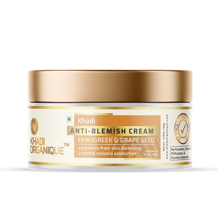 Khadi Organique Anti Blemish cream Box of 50 GM
