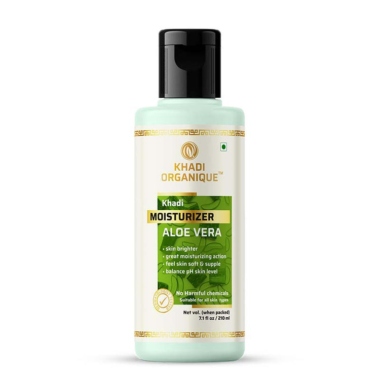 Khadi Organique Aloevera Moisturizer Bottle of 210 ML