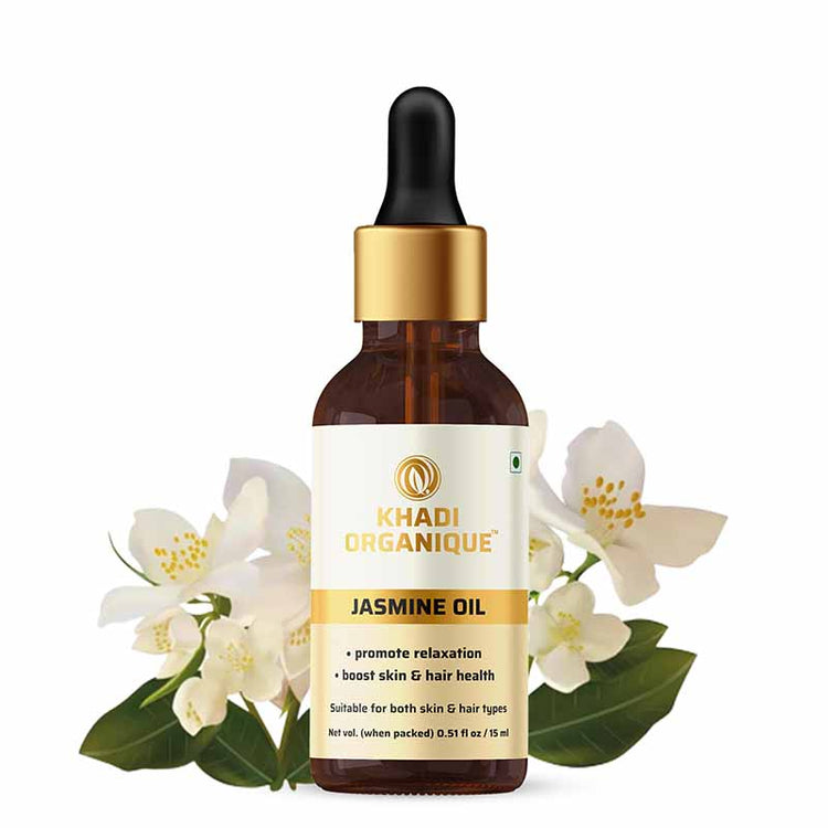 Khadi Organique Jasmine AROMATIC OIL Bottle of 15 ML