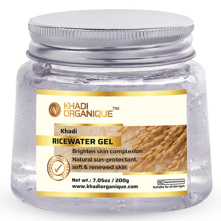 Khadi OrganiqueRicewater gel Box of 200 GM