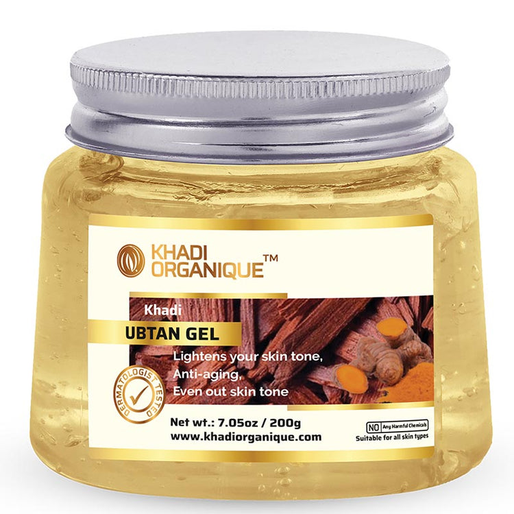 Khadi Organique Ubtan gel Box of 200 GM