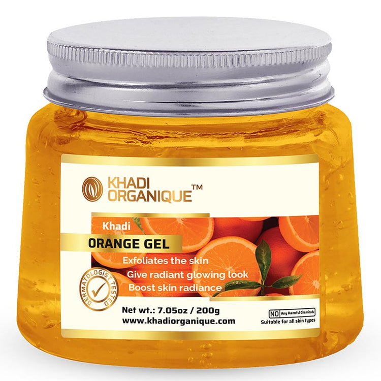 Khadi OrganiqueOrange gel Box of 200 GM
