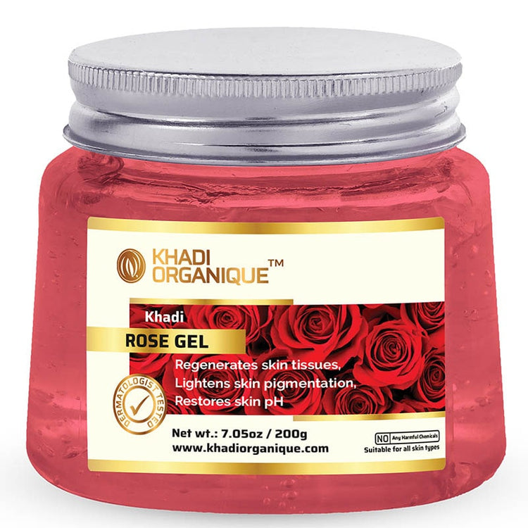 Khadi OrganiqueRose gel Box of 200 GM