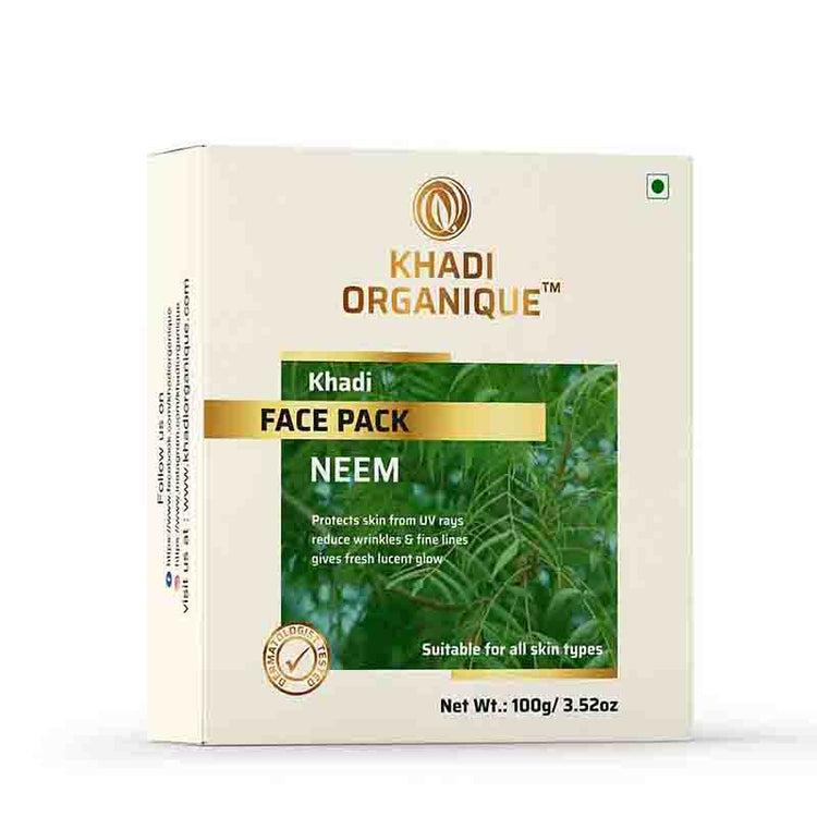 Khadi Organique Neem Face Pack Box of 100 GM