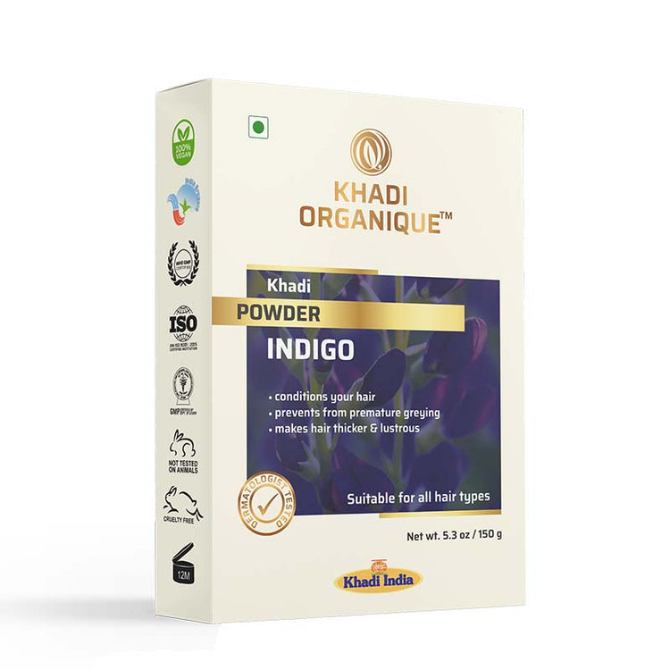 Khadi Organique INDIGO POWDER Sachet of 150 GM