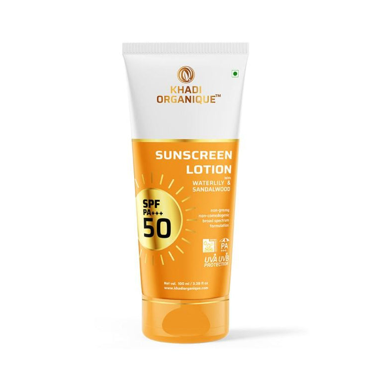 Khadi Organique SPF 50 PARABEN FREE Tube of 100 ML