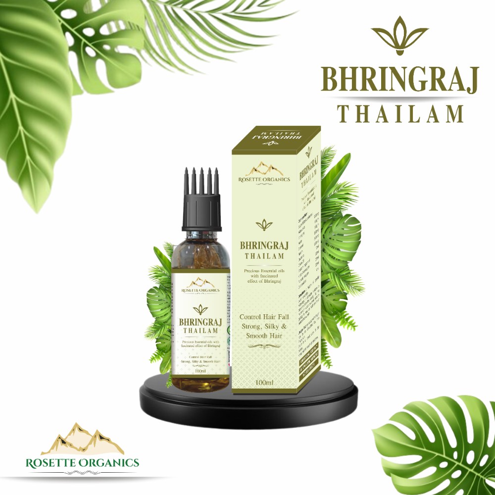 Rosette Pharmaceutical Bhringraj Bottle of 100 ML