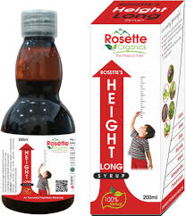 Rosette Pharmaceutical Height Long Bottle of 200 ML
