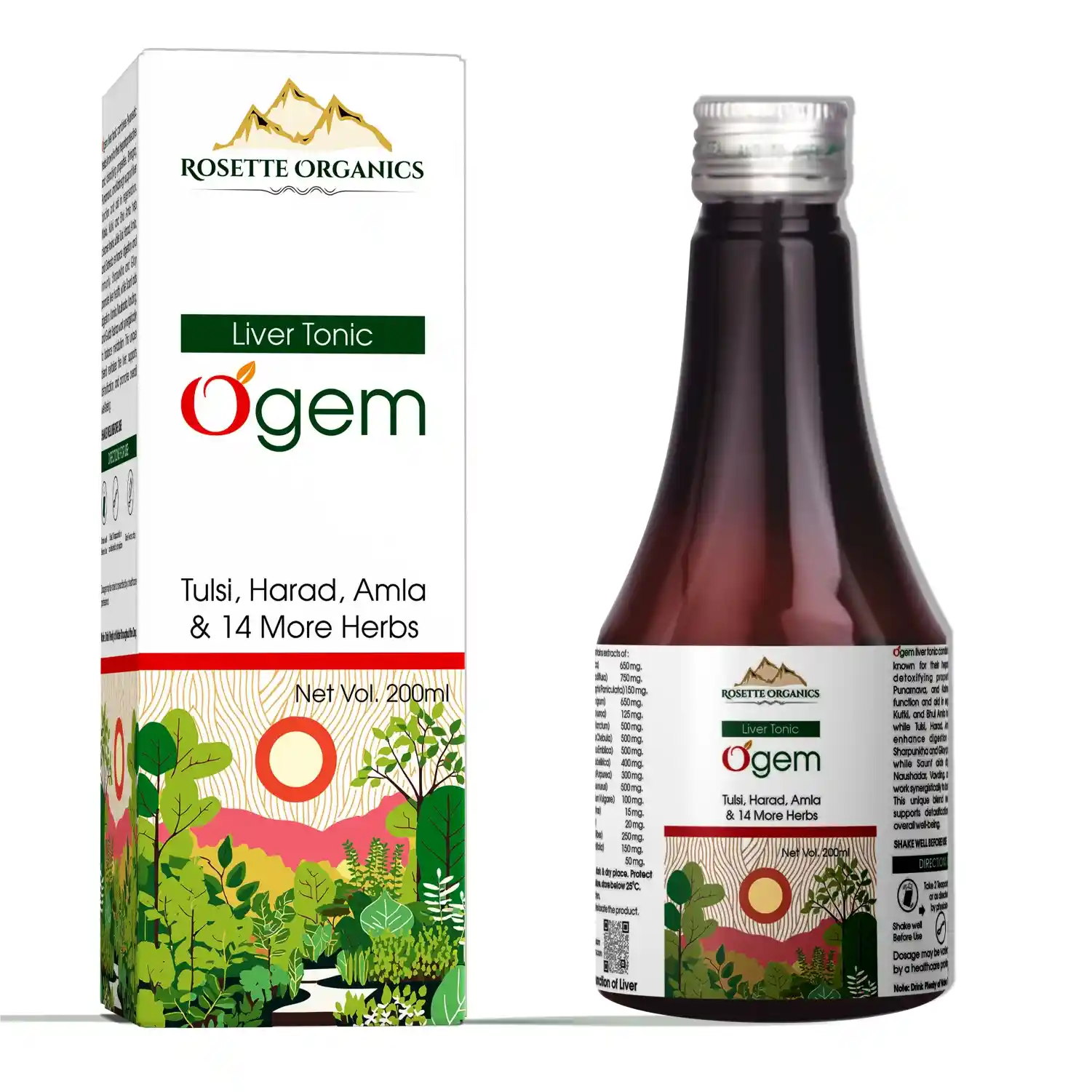 Rosette Pharmaceutical OGem Bottle of 200 ML