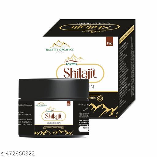 Rosette Pharmaceutical Shilajit Resin Jar of 15 GM