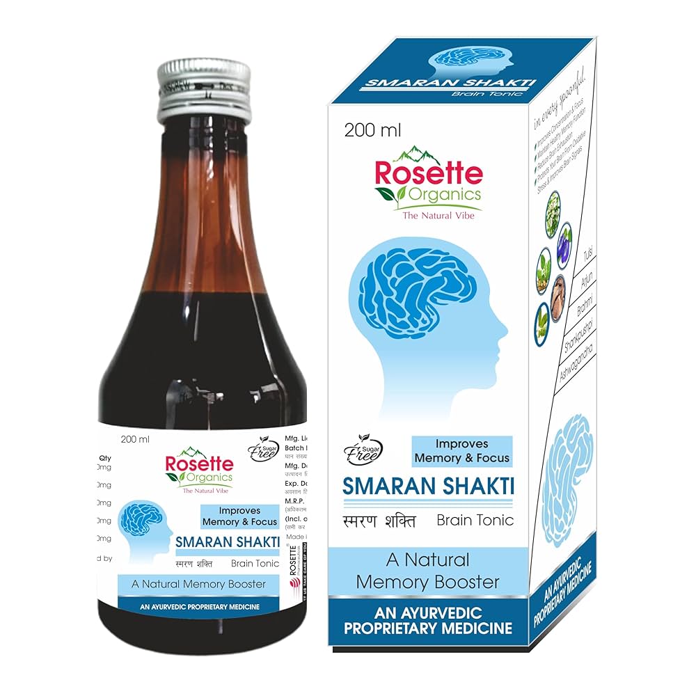 Rosette Pharmaceutical Smaran shakti Bottle of 200 ML