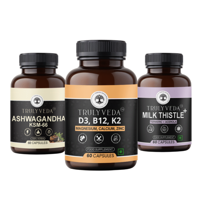 Truly Veda Full Body Balance Combo Bottle of 180 QTY