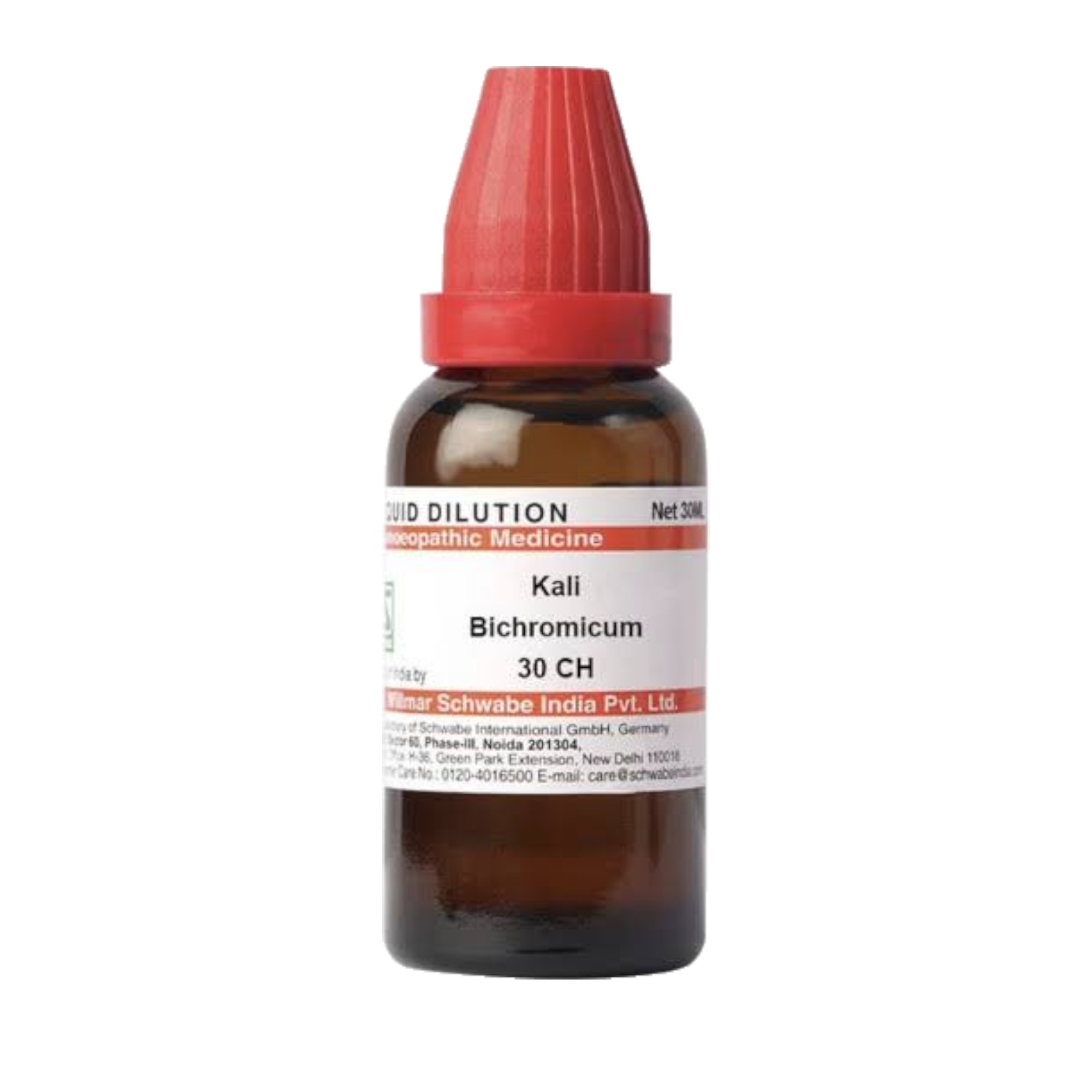 Dr Willmar Schwabe India Kali Bichromicum Dilution 30 CH  of 30 ML