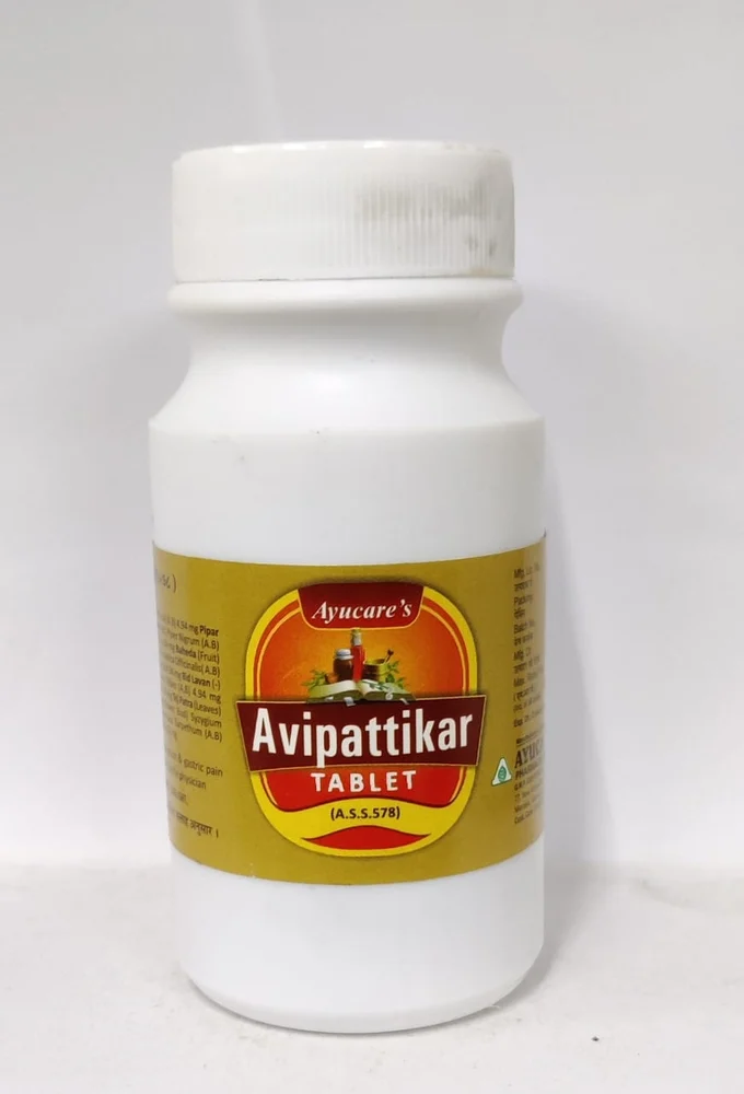 Ayucare AVIPATTIKAR  120Tab Jar of 60 Tablet