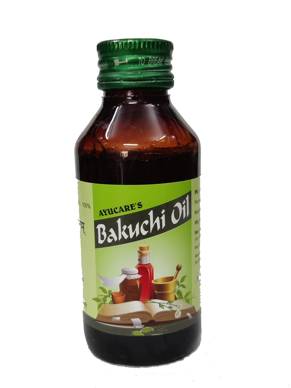 Ayucare BAKUCHI OIL 100ML Bottle of 100 ML
