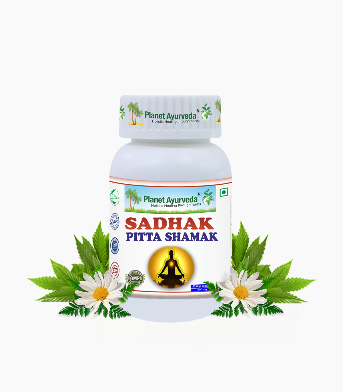 Sadhak Pitta Shamak Capsules Bottle of 60 QTY