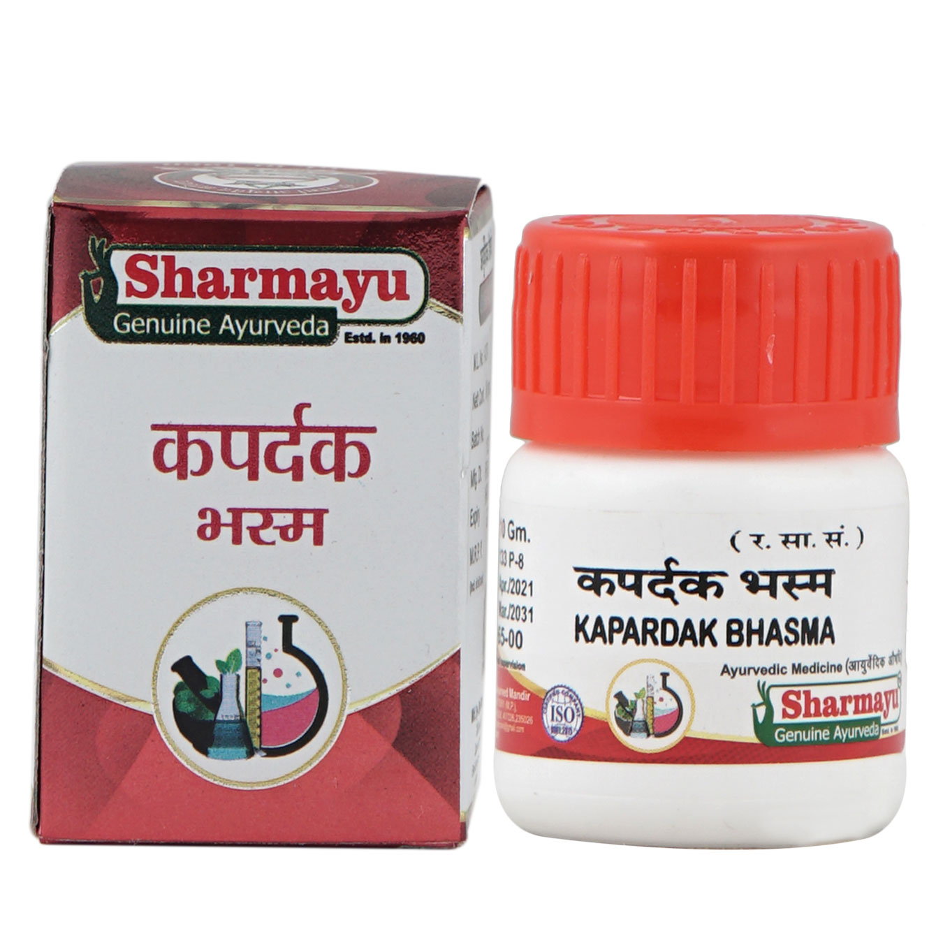 Sharmayu KAPARDAK BHASMA Bottle of 5 GM