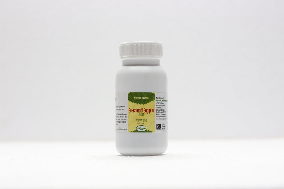 Nagarjuna Gujarat GOKSHURADI GUGGULU  60 TAB Bottle of 60 QTY