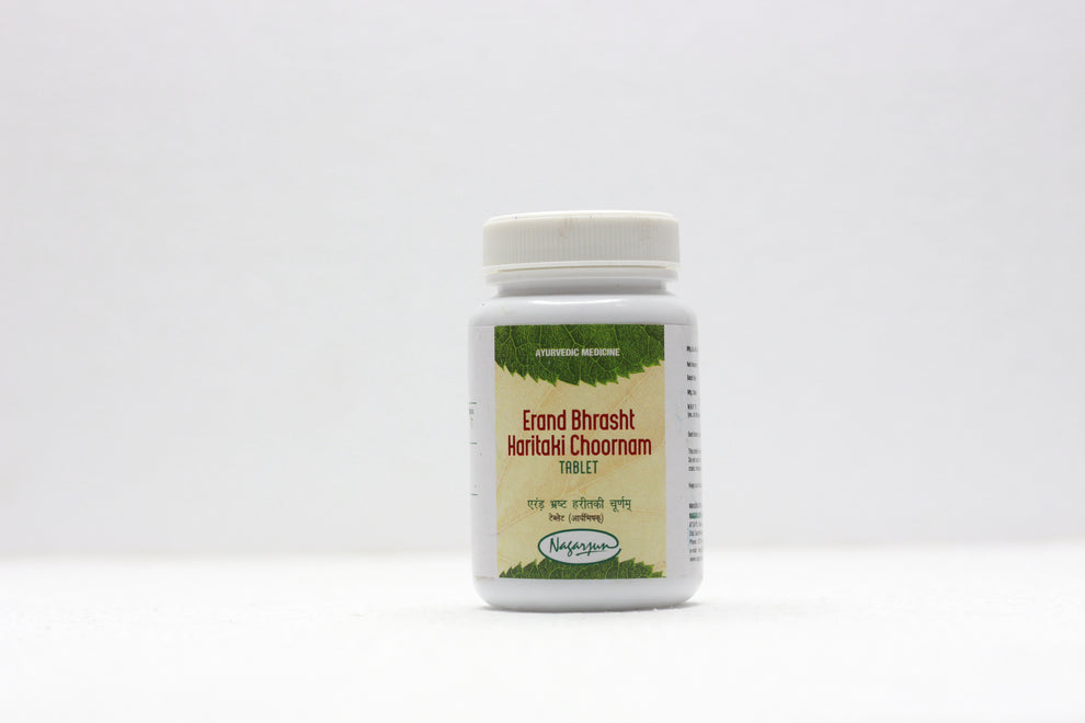 Nagarjuna Gujarat ERAND BHRASHT HARTIKATI Choornam 50 GM TAB Bottle of 50 QTY