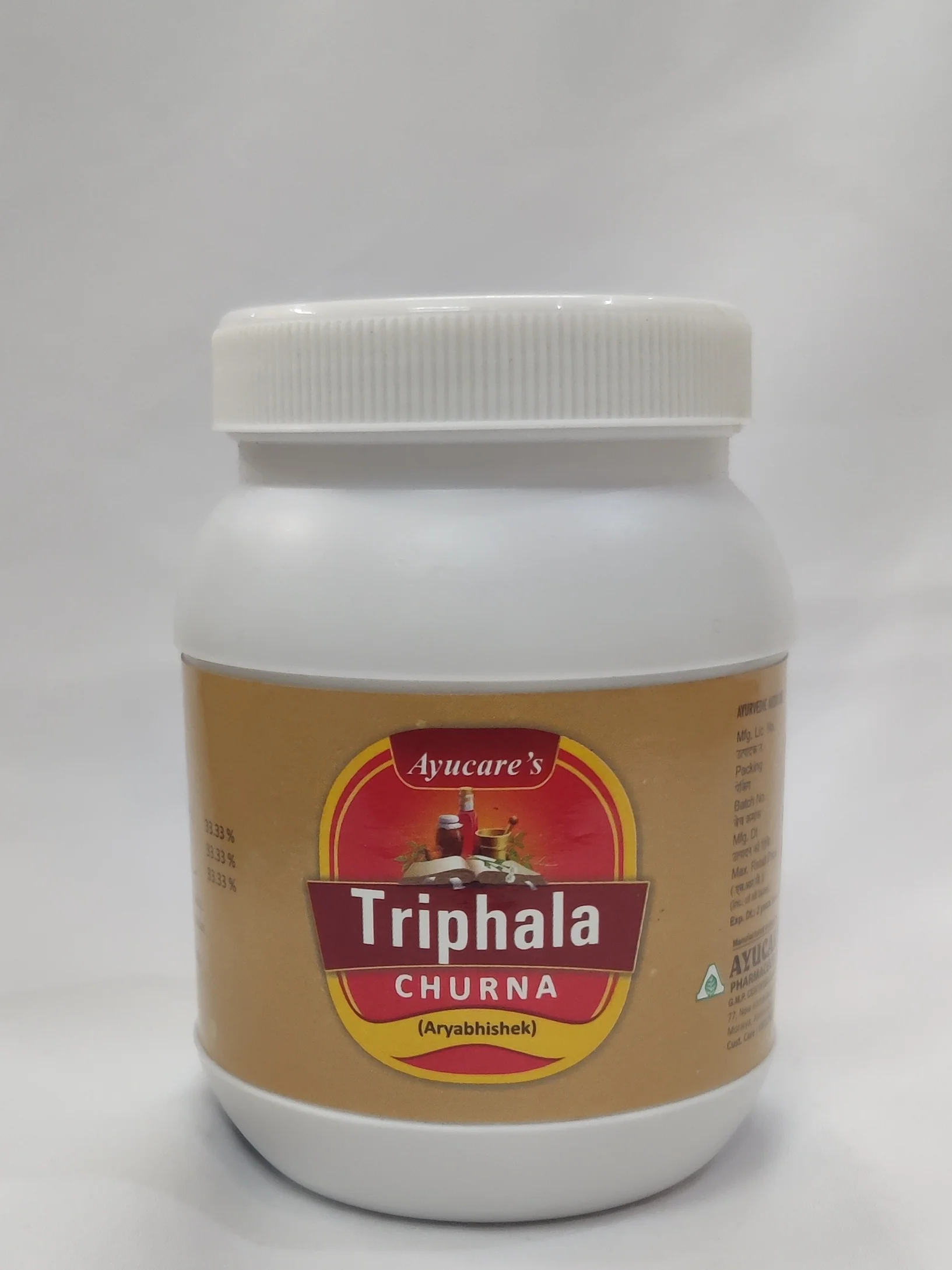 Ayucare TRIPHALA CHURNA 100 GM Jar of 100 GM