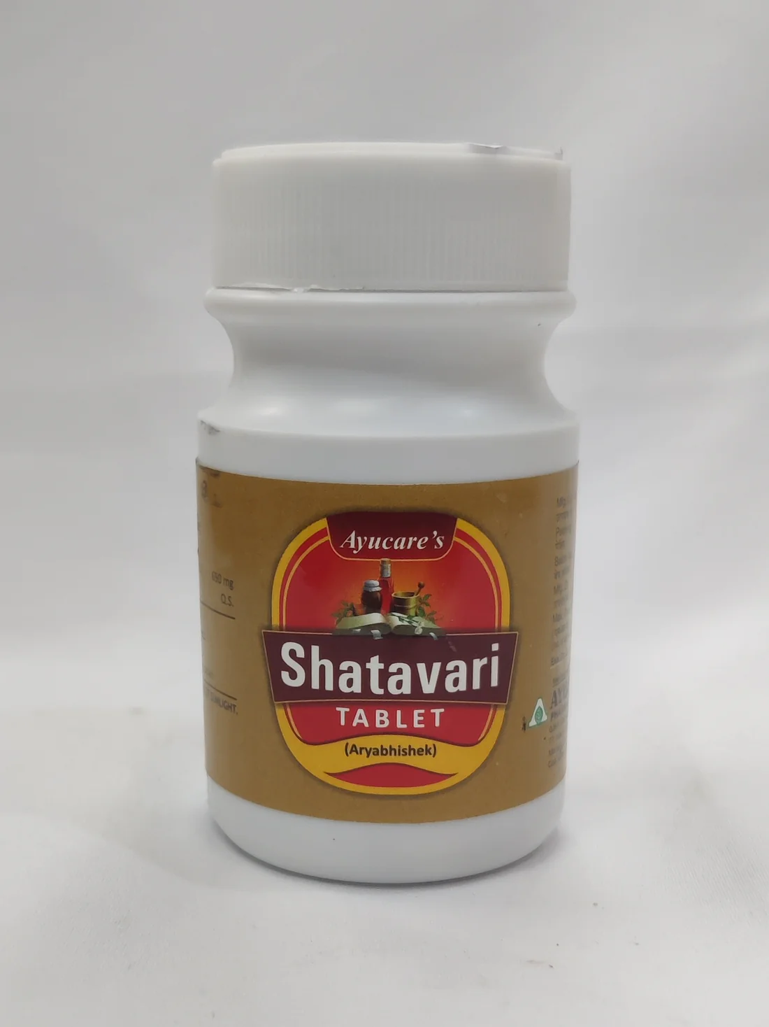 Ayucare SHATAVARI TAB 100 GM Jar of 100 GM
