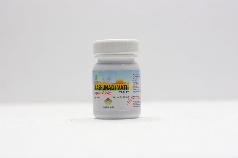 Nagarjuna Gujarat LASHUNADI VATI 60TAB Bottle of 60 QTY