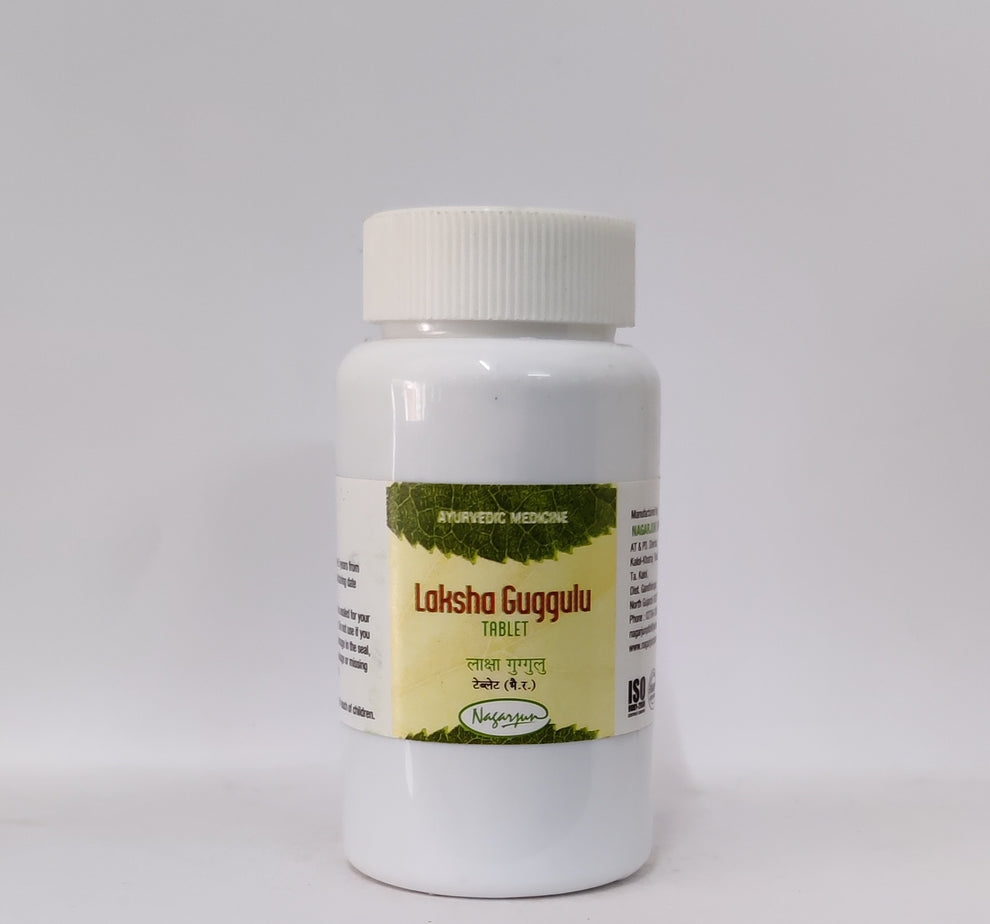 Nagarjuna Gujarat LAKSHA GUGGULU 60TAB Bottle of 60 QTY