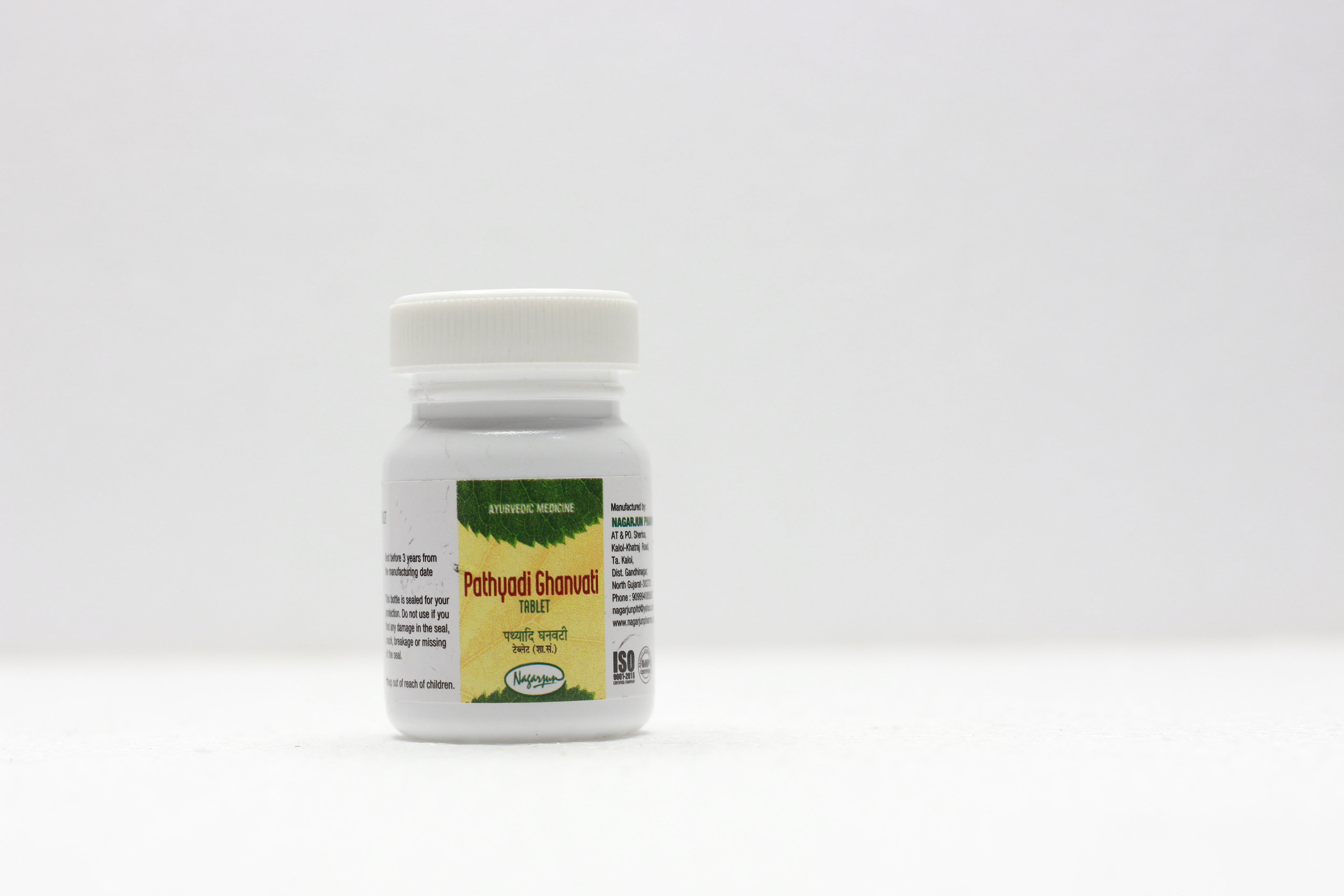 Nagarjuna Gujarat PATHYADI GHANVATI  60TAB Bottle of 60 QTY
