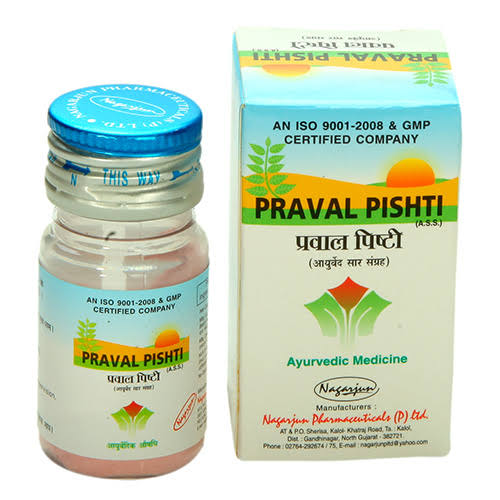 Nagarjuna Gujarat PRAVAL PISHTI 10 GM Bottle of 10 GM
